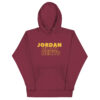 Jordan Clan Beats Yellow Hollow Unisex Hoodie - Image 4