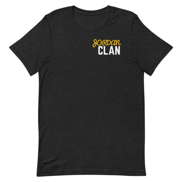 Jordan Clan Yellow White Logo Unisex t-shirt