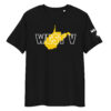 WE$T V Unisex organic ribbed neck t-shirt - Image 2